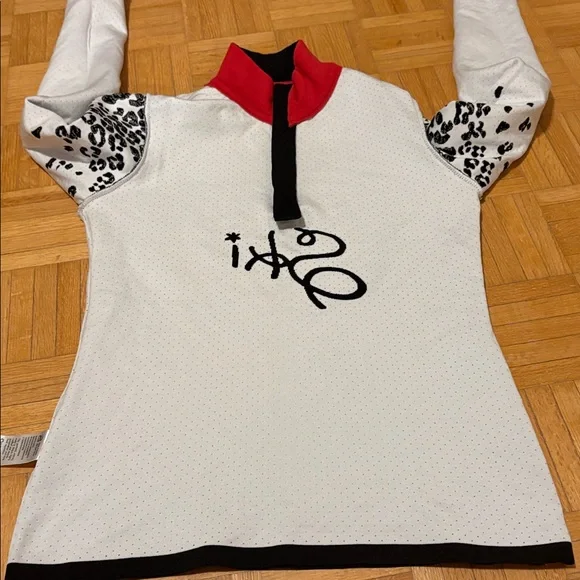 Newland Ski Black and White Long Sleeve Top NWOT - Picture 9 of 14